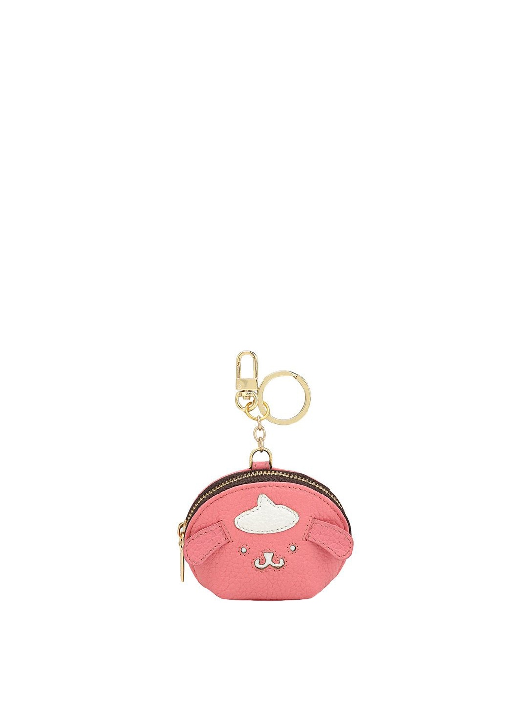 

Da Milano Pink Textured Pouch