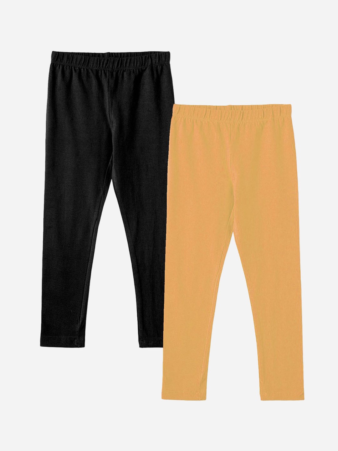 

BAESD Girls Pack Of 2 Ankle-Length Leggings, Black