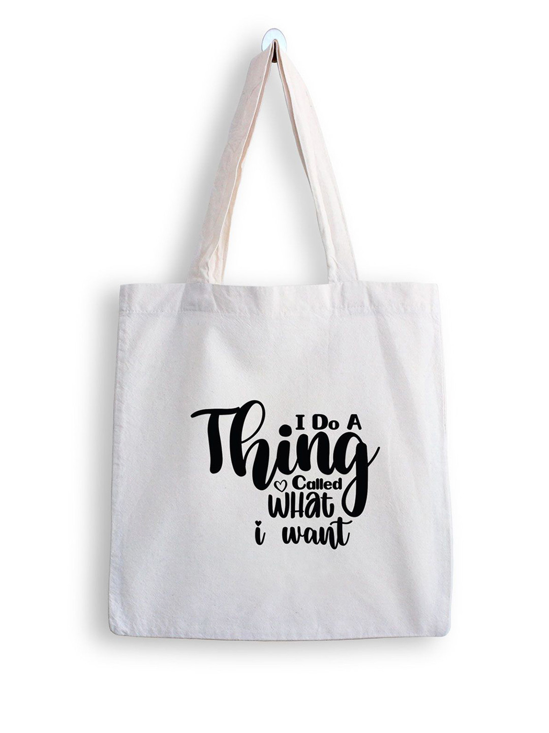 

ARTBUG Printed Shopper Tote Bag, White
