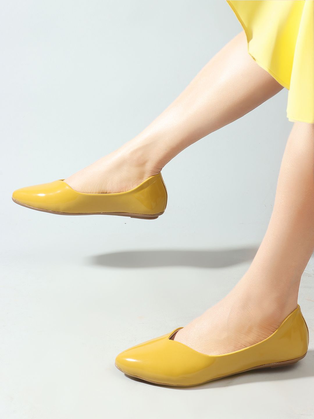 

Lavie Women Party Ballerinas Flats, Yellow