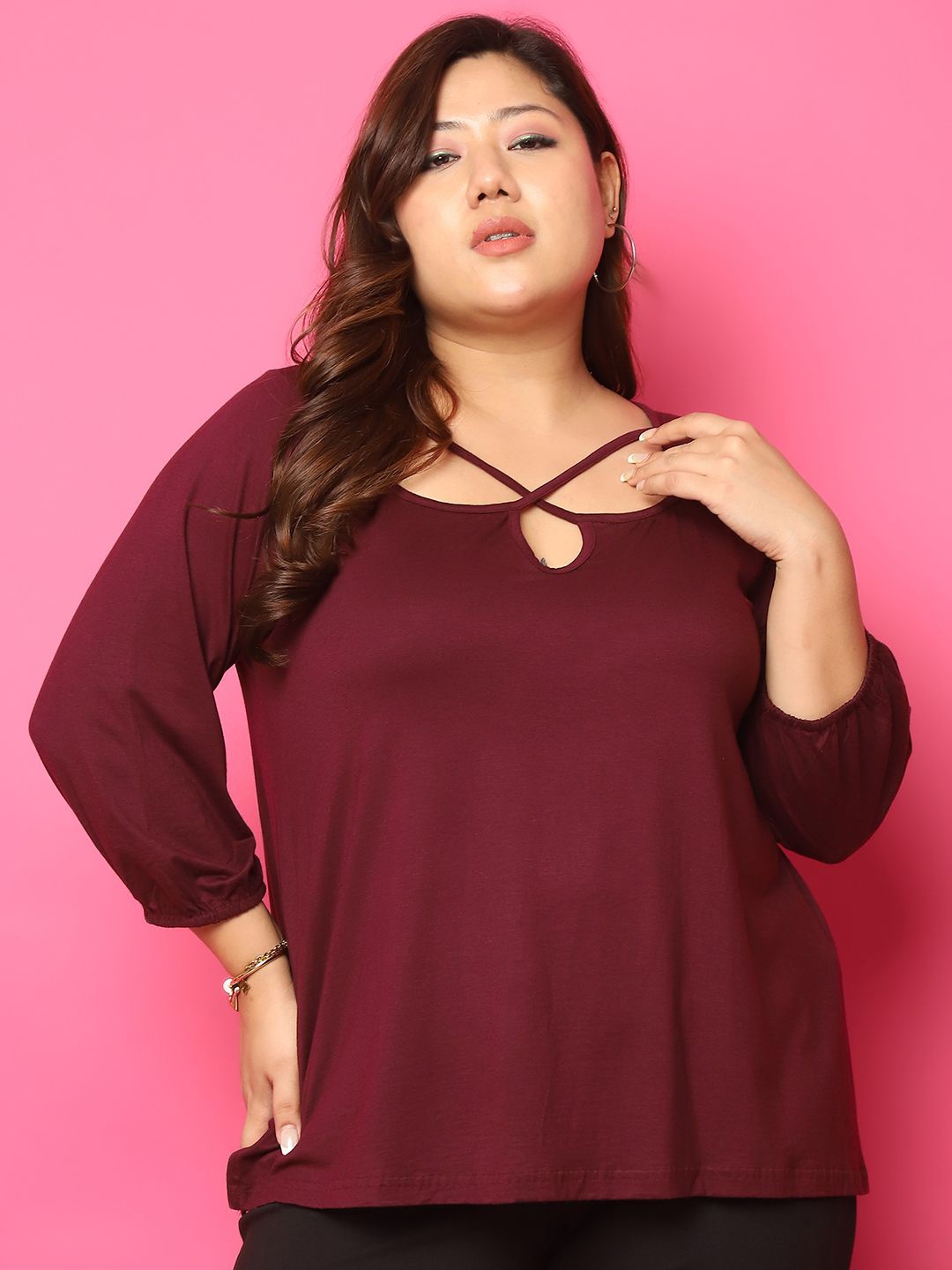 

theRebelinme Top, Purple