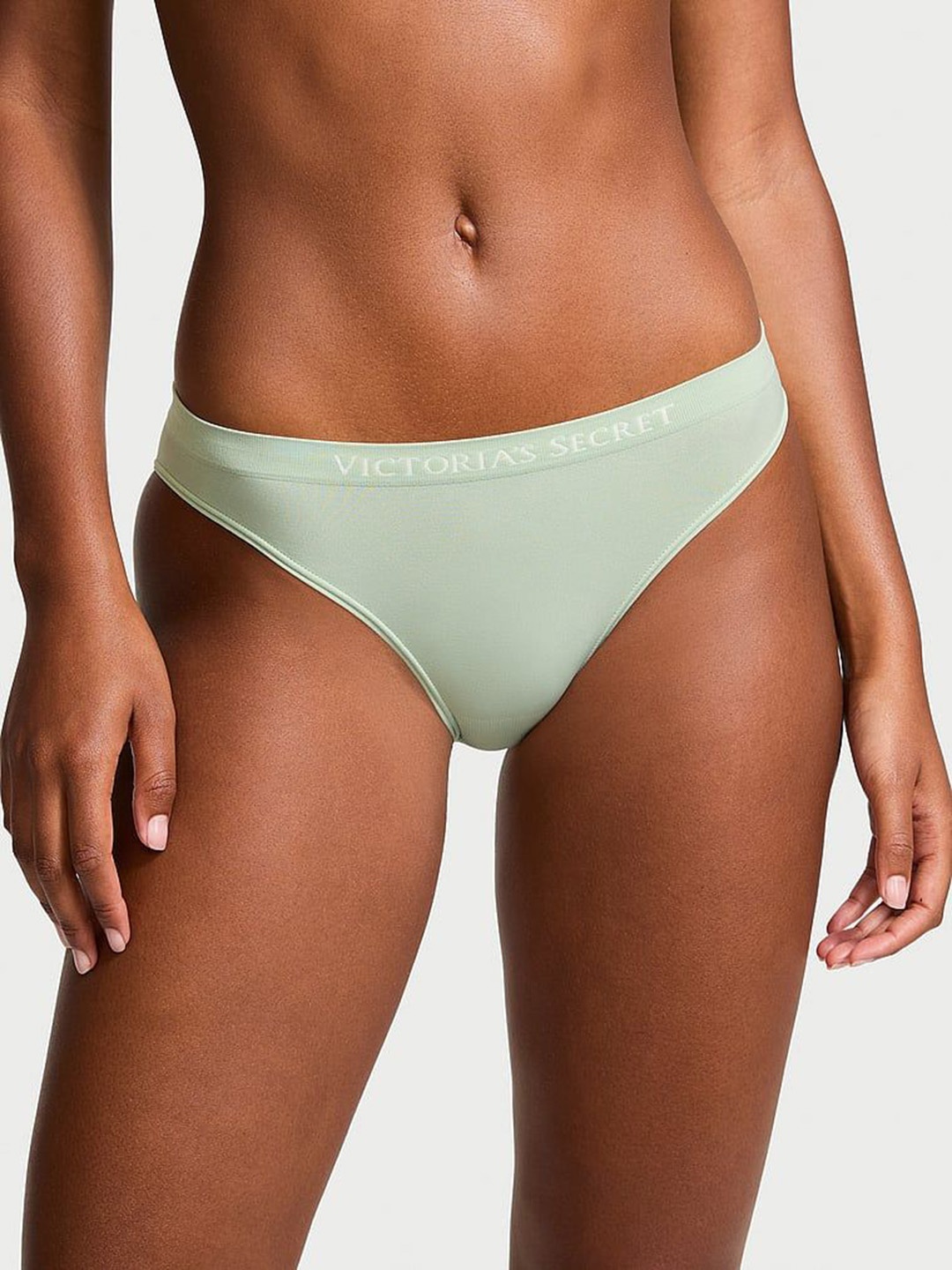 

Victoria's Secret Seamless Bikini Briefs-1122250936K3, Green