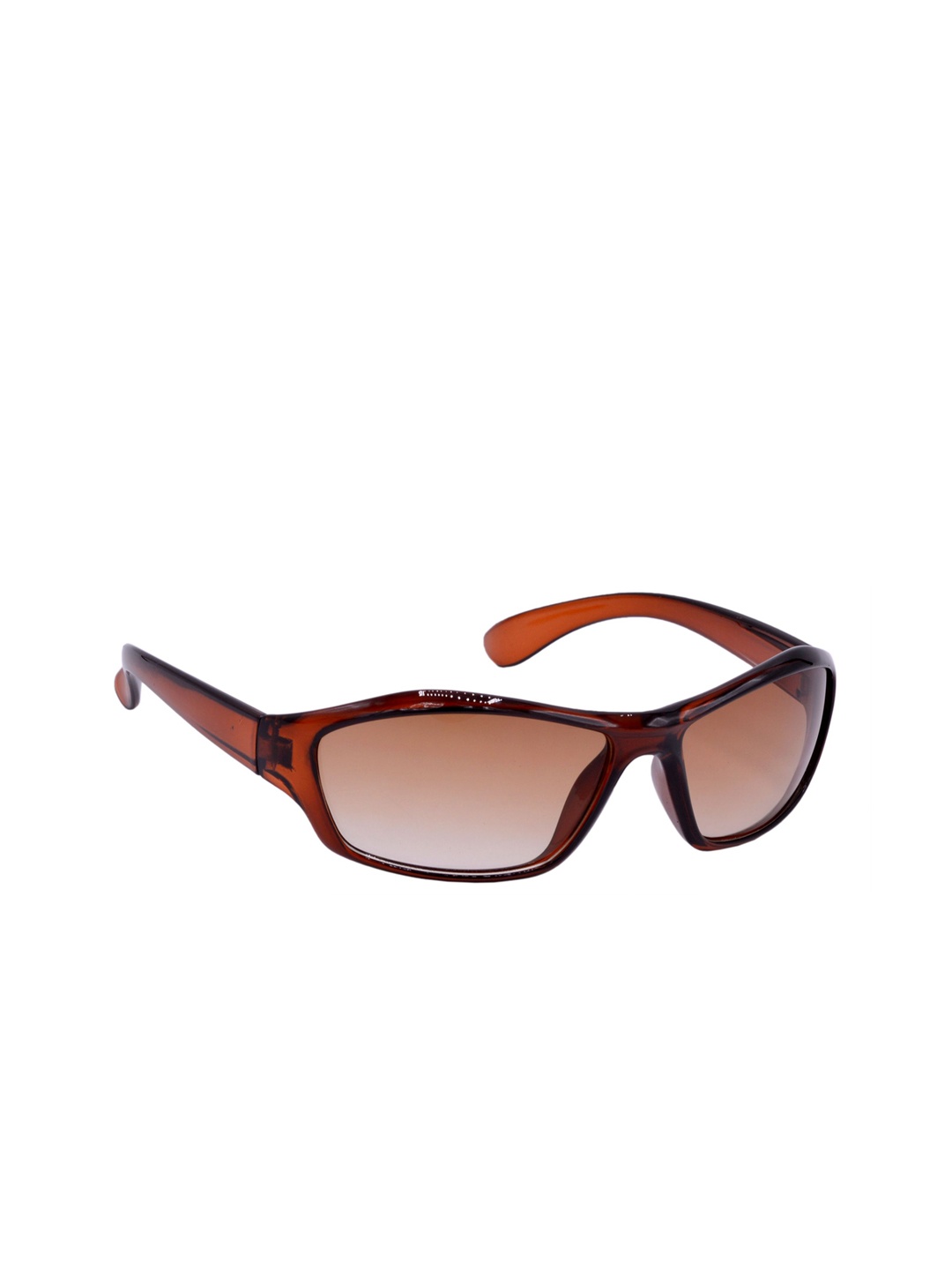 

HRINKAR Men Sports Sunglasses with UV Protected Lens HRSS11007-BWN-BWN, Brown