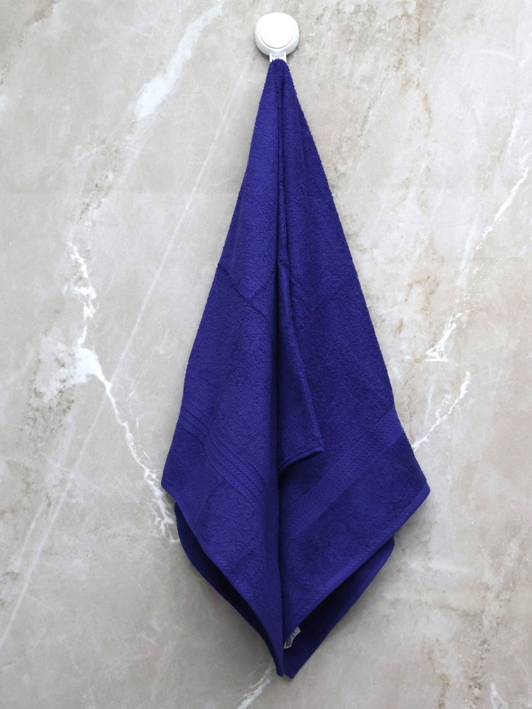 

BOMBAY DYEING Tulip Navy Blue Pure Cotton 450 GSM Bath Towel