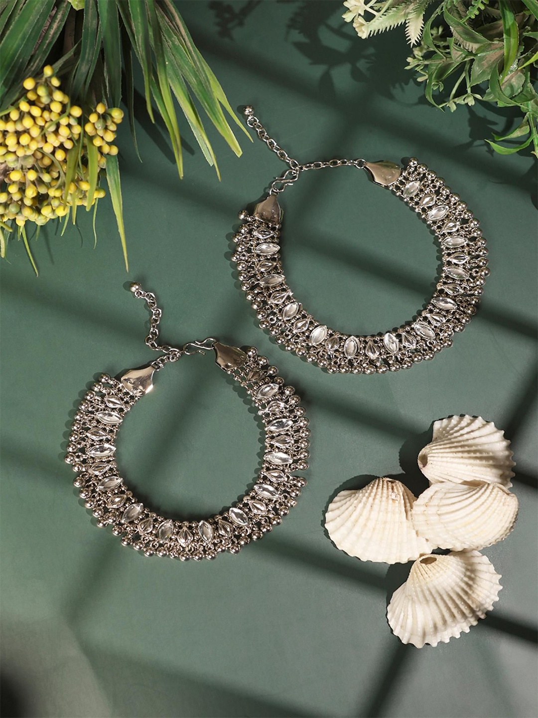 

Anouk Silver-Plated Anklet