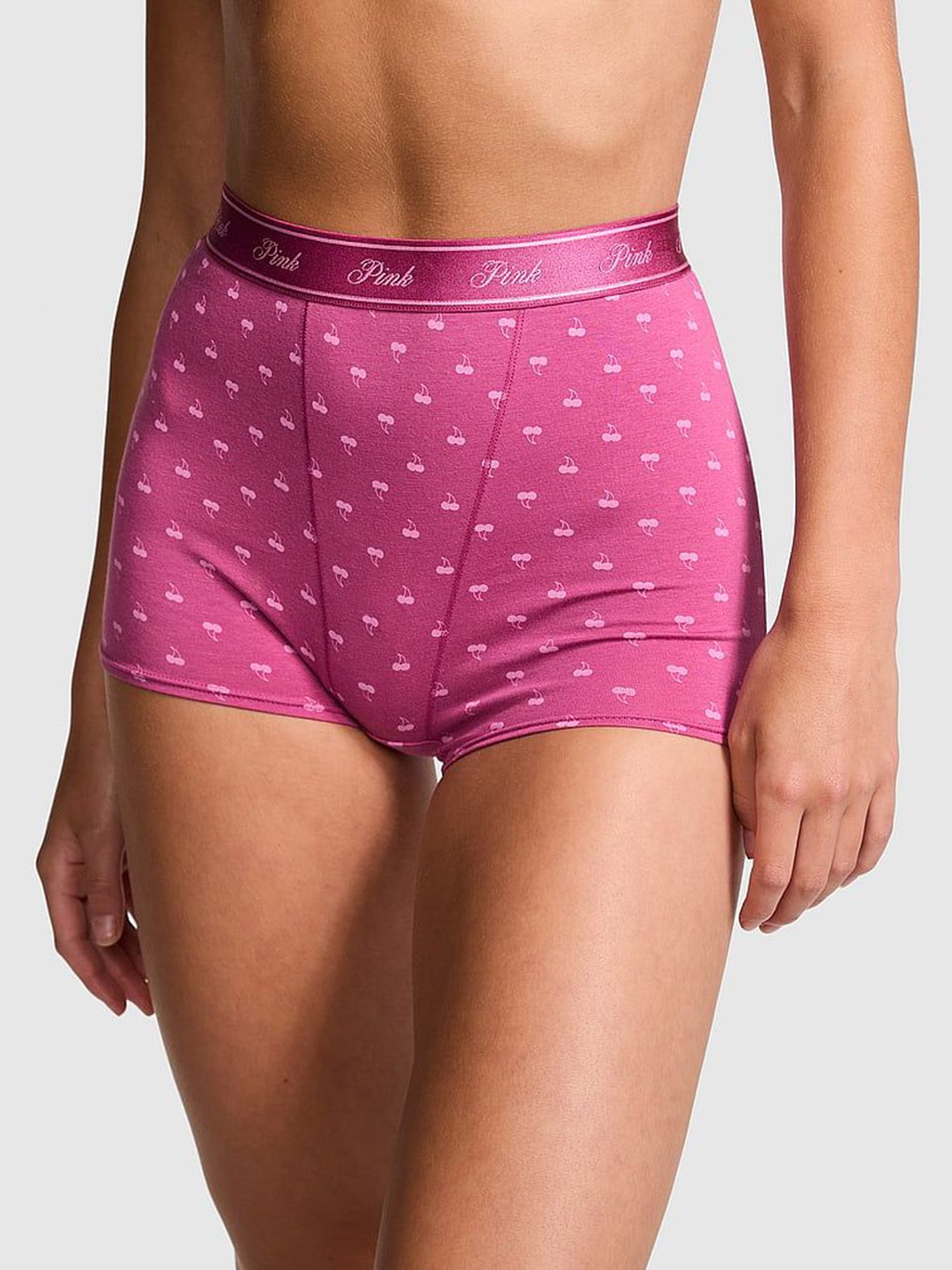 

Victoria's Secret PINK High-Rise Boy Short Briefs-112458316DAA