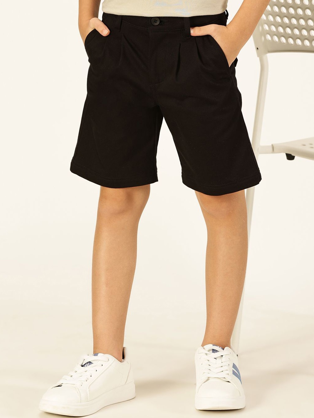 

French Connection Boys Outdoor Chino Shorts, Black