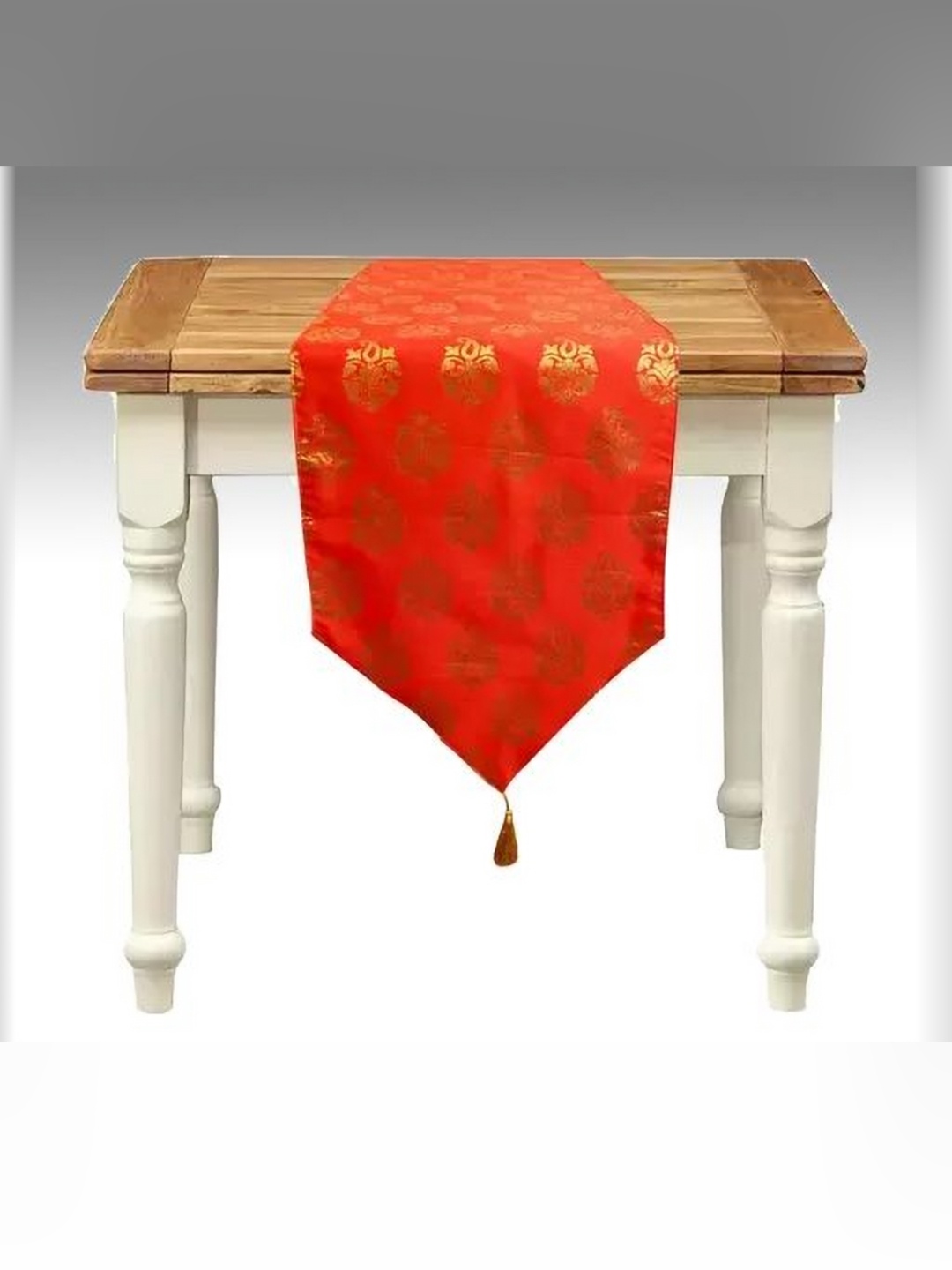 

Pink Parrot Red Woven Design Table Runners