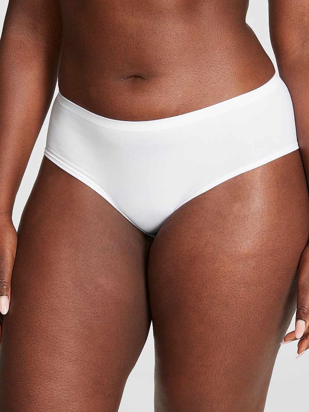 

Victoria's Secret Low-Rise Seamless Hipster Briefs 1124663094D1, White