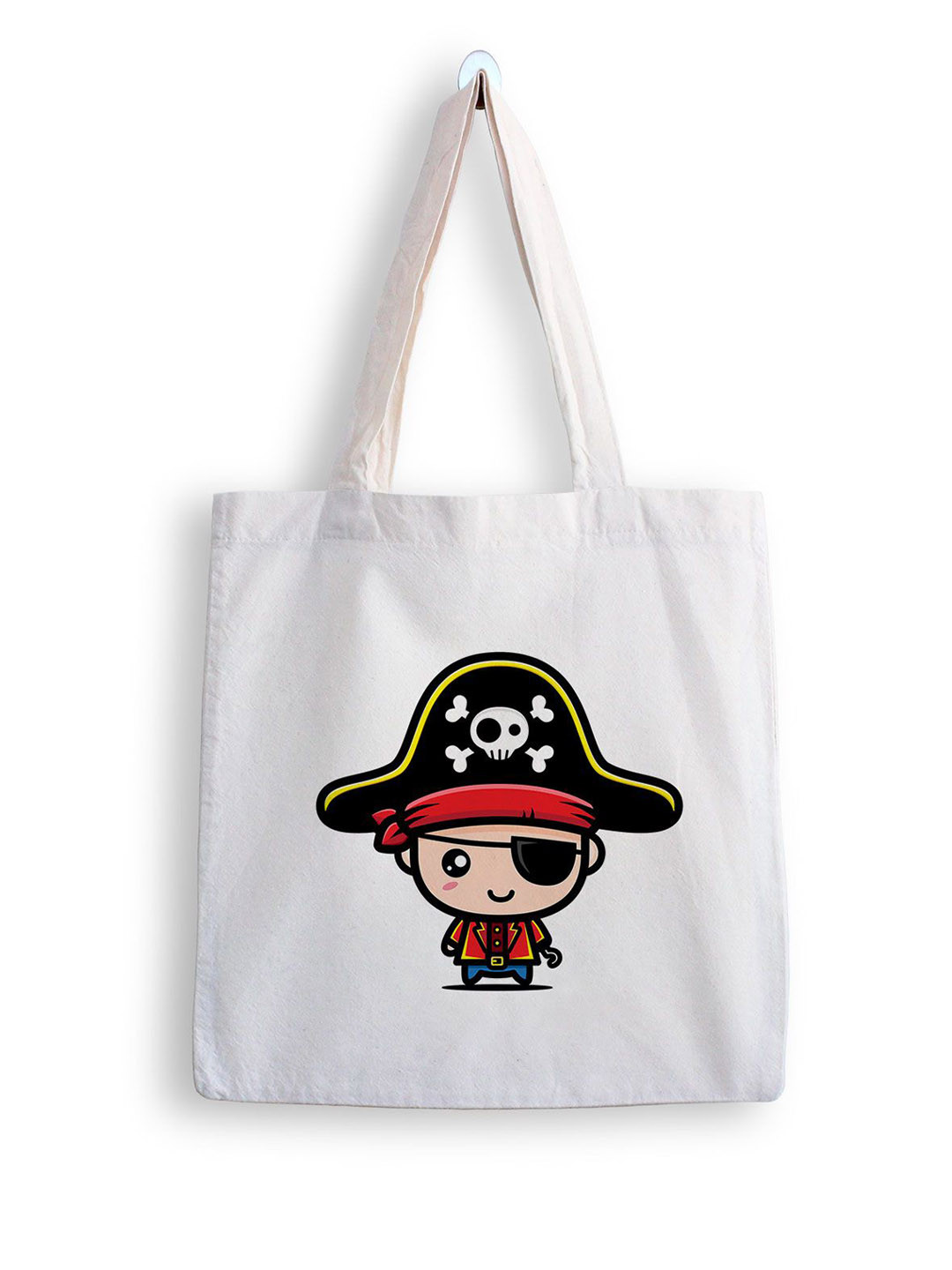 

ARTBUG Printed Structured Tote Bag, White