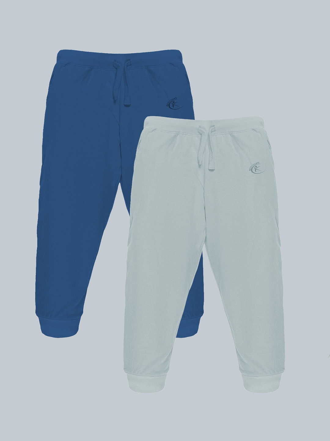 

KiddoPanti Kids Pack Of 2 Mid-Rise Joggers, Teal