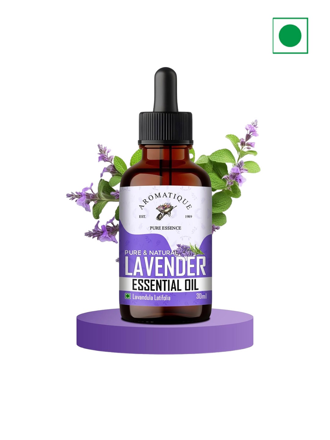 

AROMATIQUE Lavender Essential Oil For Hair & Skin - 30ml, White