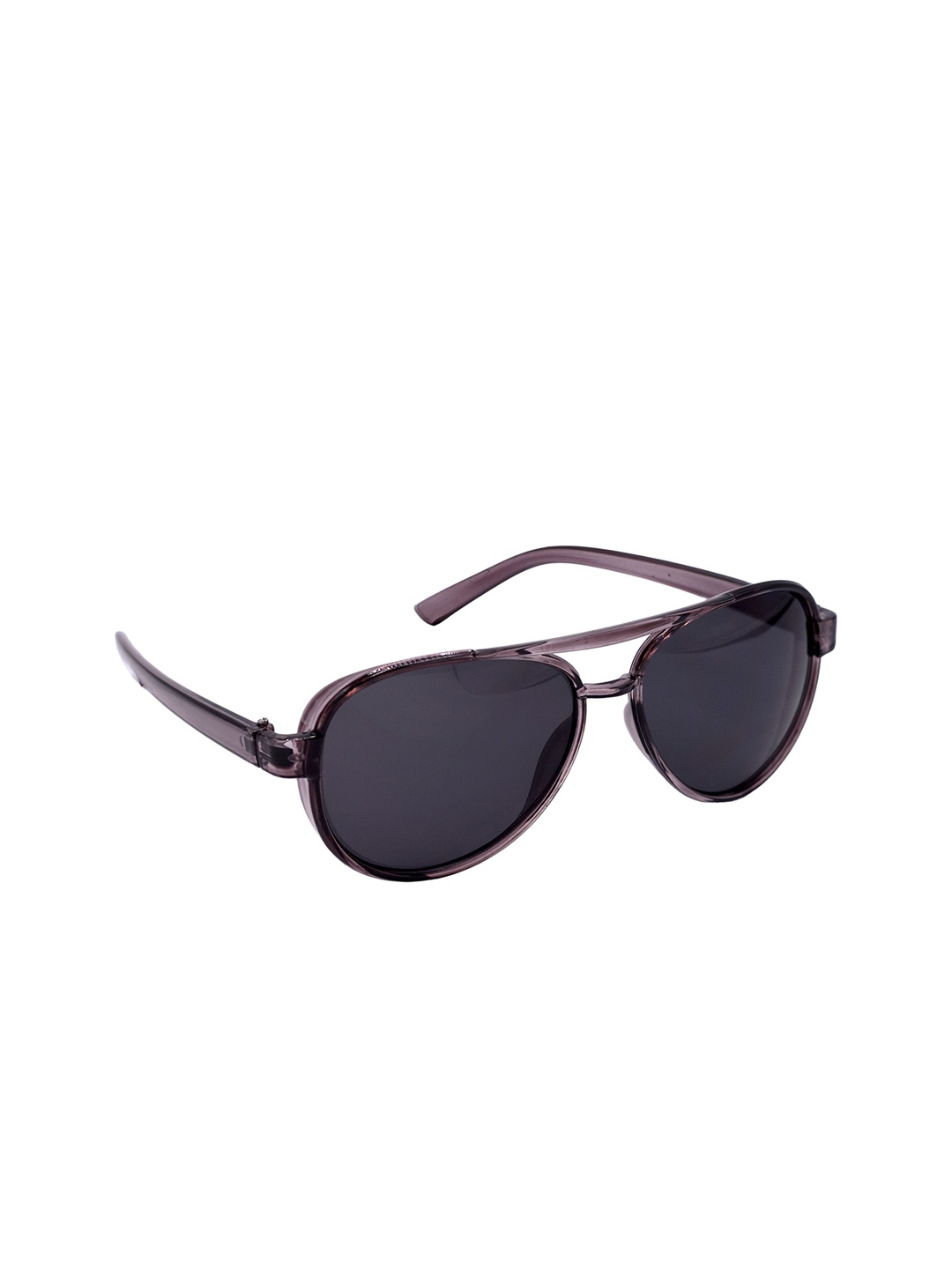 

HRINKAR Unisex Aviator Sunglasses with UV Protected Lens HRS11004-TBWN-BK, Black