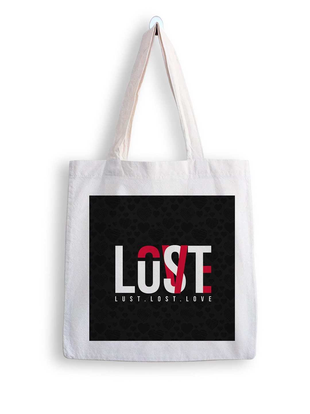 

ARTBUG Printed Shopper Tote Bag, White