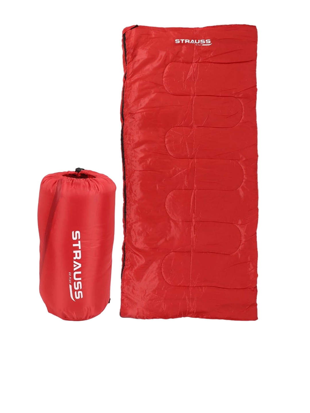 

STRAUSS Red Camping Sleeping Bag