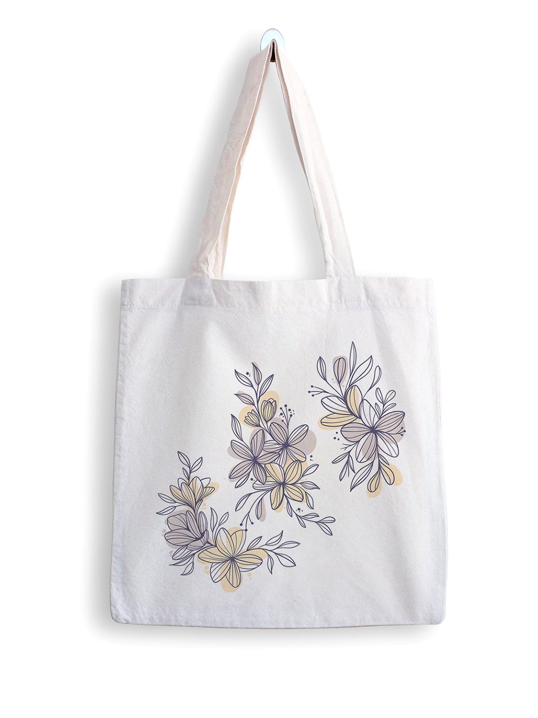 

ARTBUG Printed Bucket Tote Bag, White