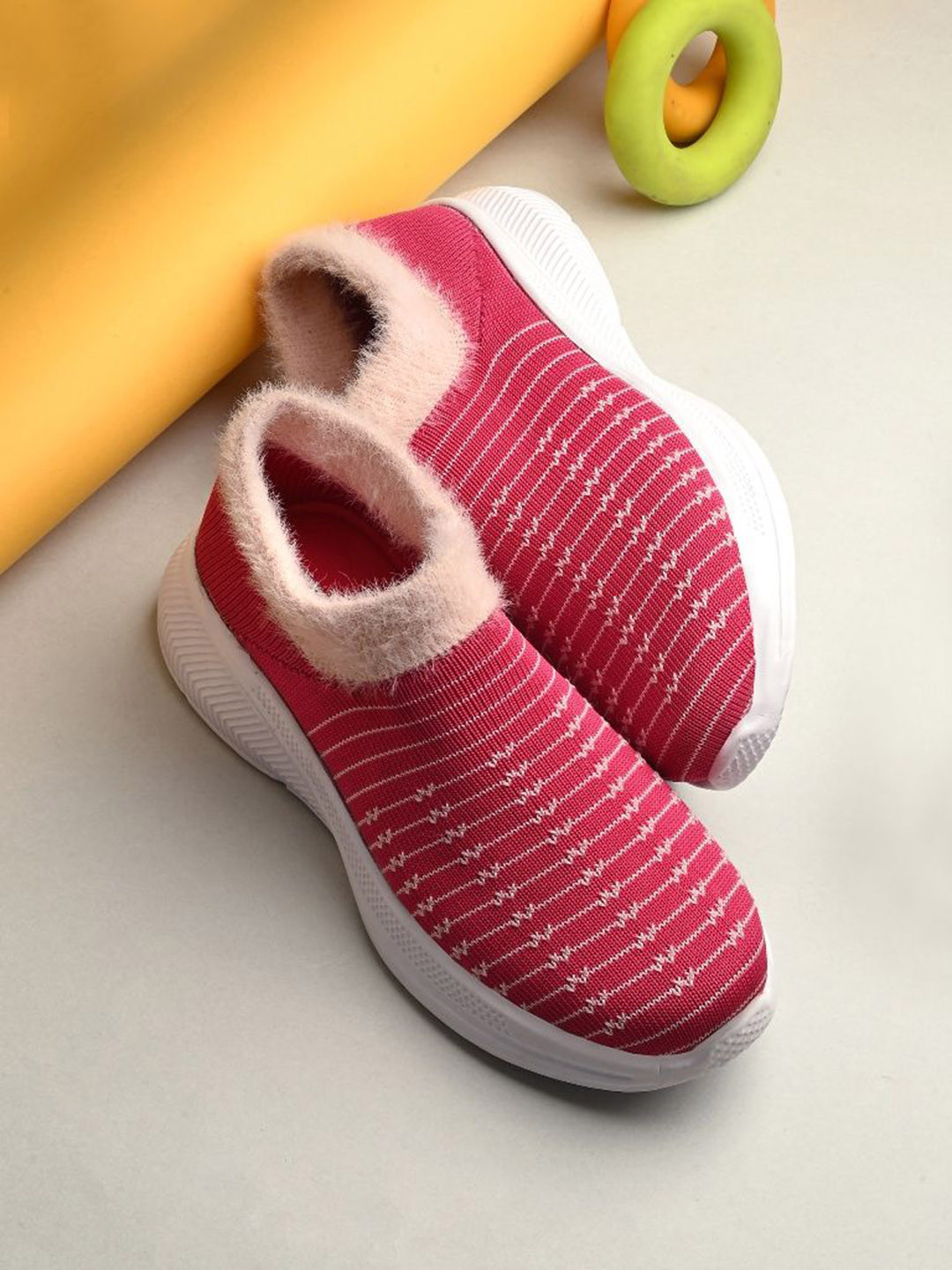 

STEFENS Unisex Kids Lightweight Mesh Sneakers, Pink