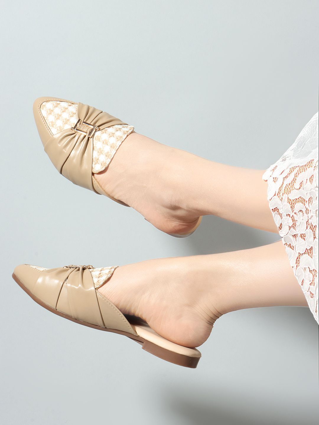 

Lavie Women Party Ballerinas Flats, Beige