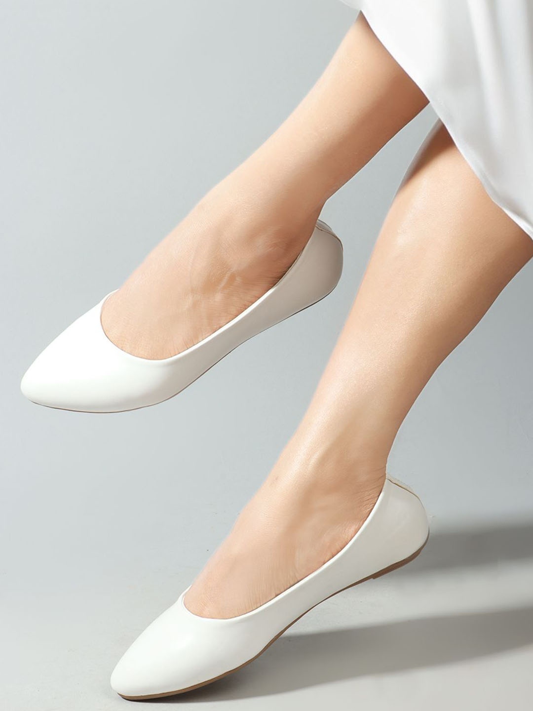 

Lavie Women Party Ballerinas Flats, White