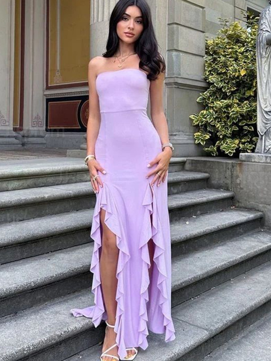 

StyleCast Bodycon Maxi Dress, Purple
