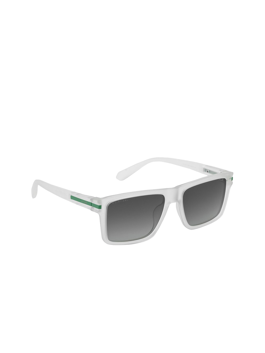 

IRUS by IDEE Men Rectangle Sunglasses with UV Protected Lens, Grey