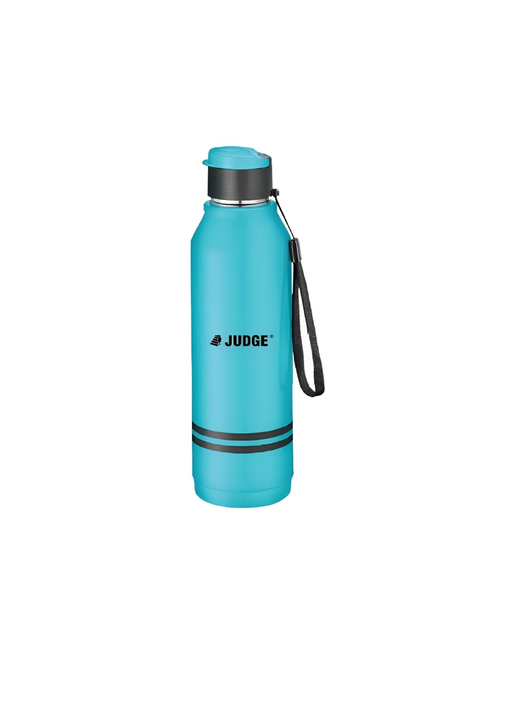 

JUDGE By Prestige Blue & Red Single Stainless Steel Solid Single Wall Vacuum Water Bottle