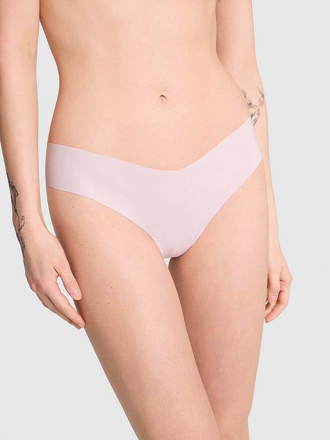 

Victoria's Secret Solid PINK Low Rise Thong Briefs-1124516169IO