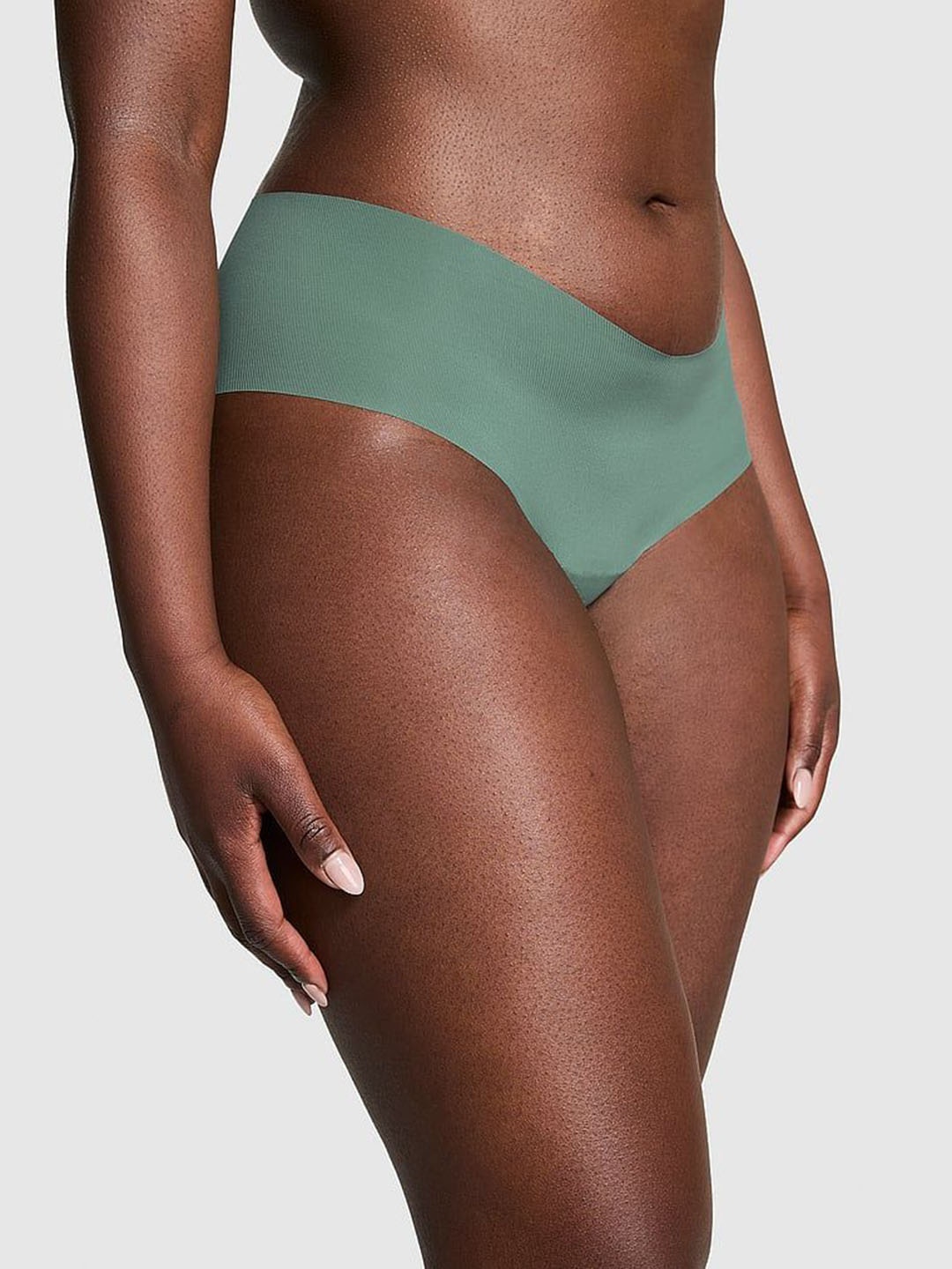 

Victoria's Secret PINK Women Low Rise Hipster Briefs-1124473260MY, Green