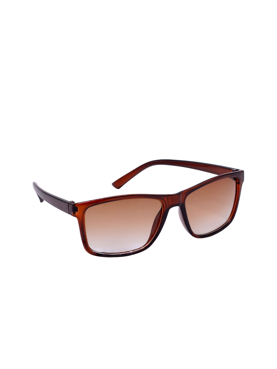 

HRINKAR Unisex Rectangle Sunglasses with UV Protected Lens HRS11001-BWN, Brown