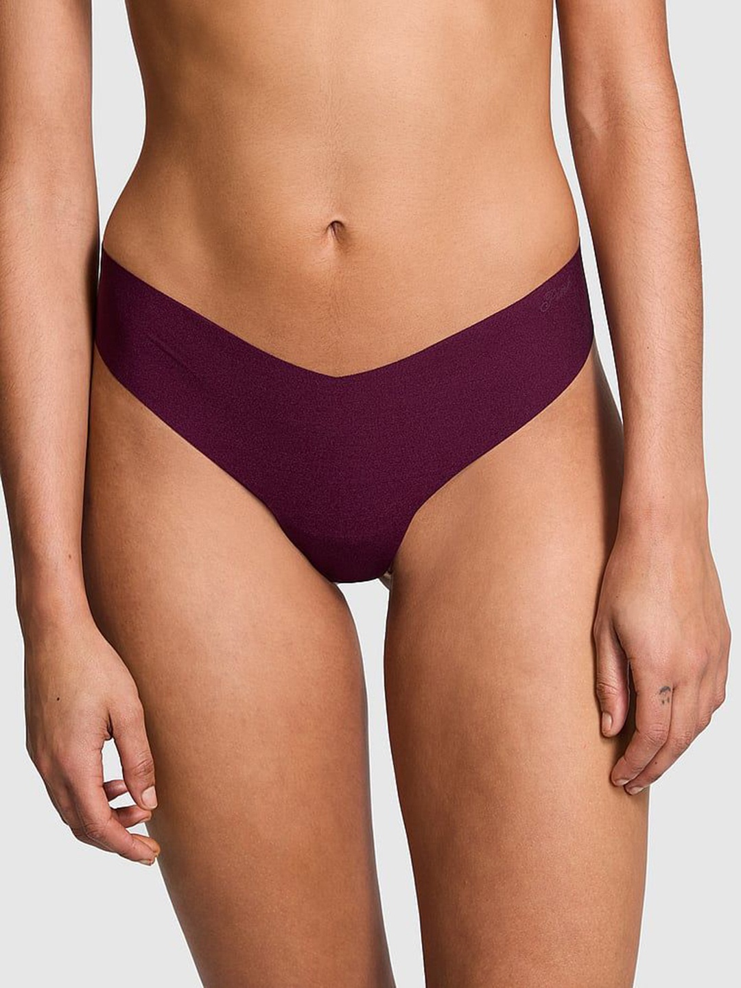 

Victoria's Secret Low-Rise Thong Briefs1124672021P2, Purple