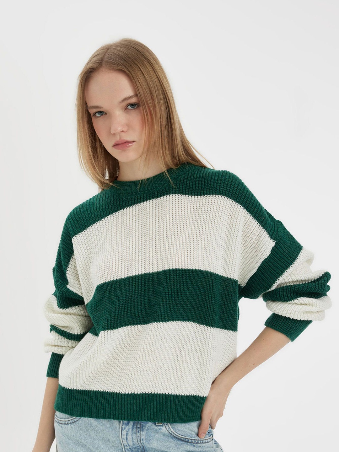 

DeFacto Women Pullover, White