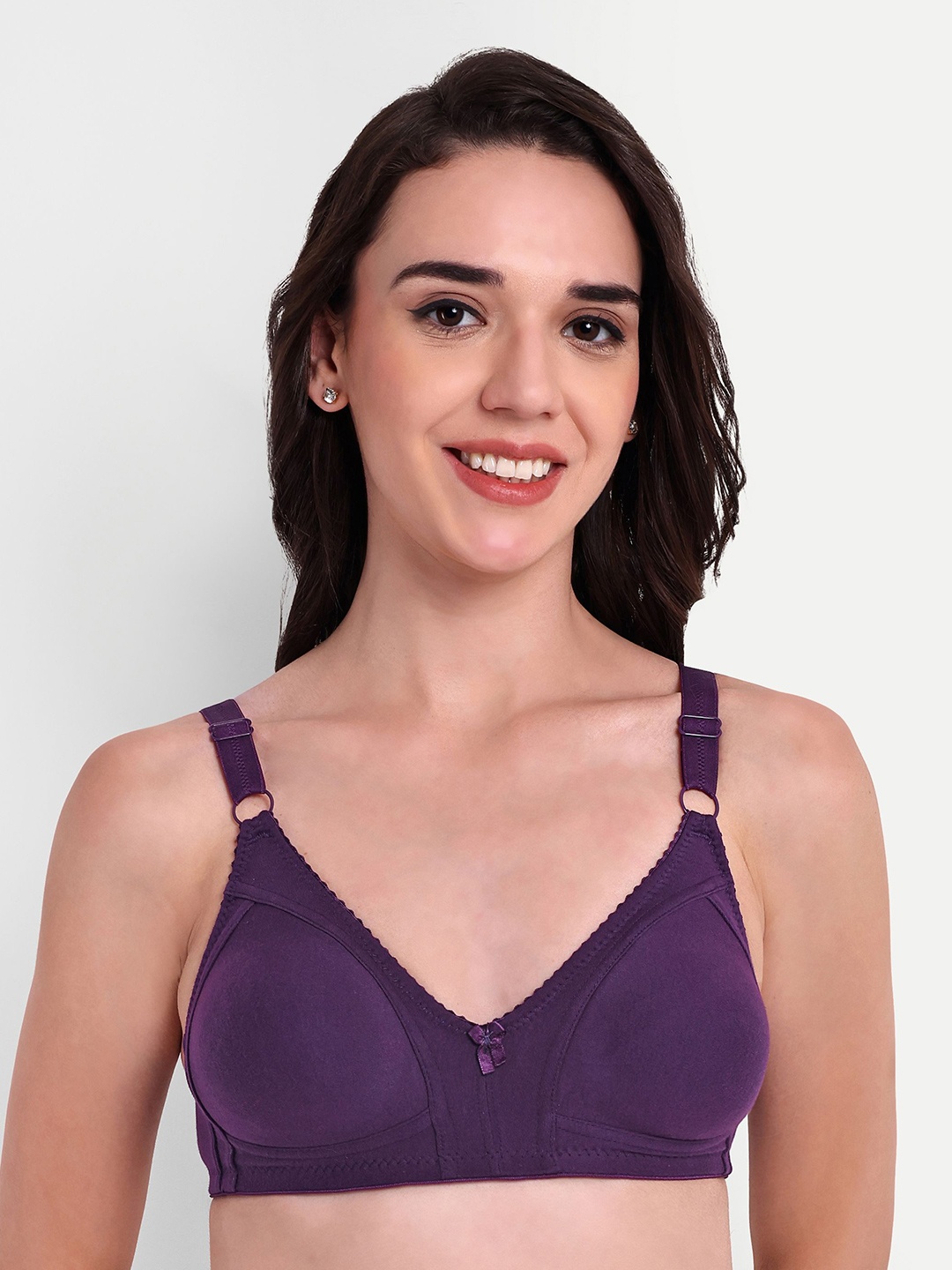 

Skin Beauty Bralette Bra Full Coverage, Purple