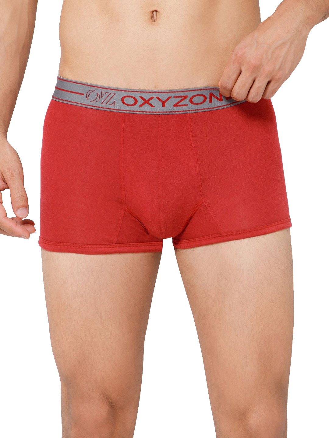 

OXYZONE Men Solid Trunk ALEXA _MAROON