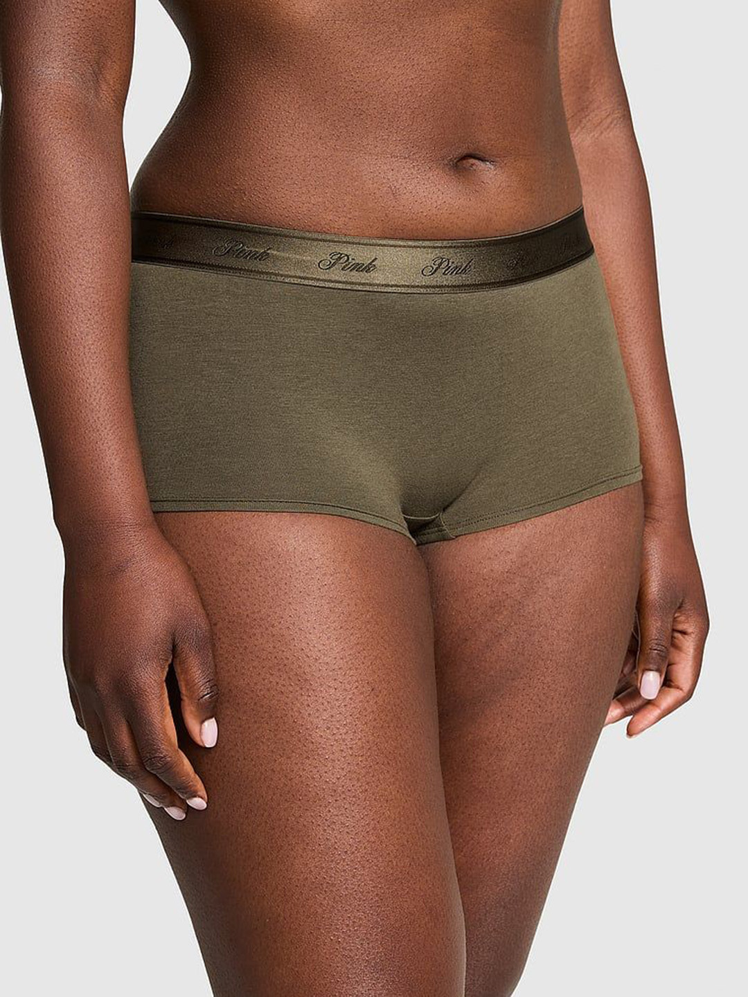 

Victoria's Secret PINK Boy Short Briefs-1124583408K8, Green