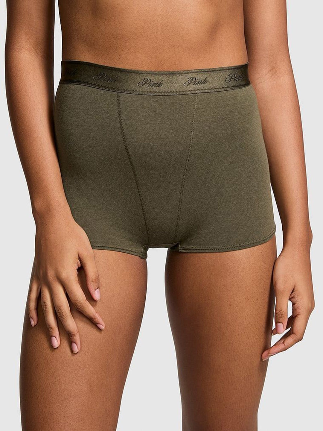 

Victoria's Secret High Rise Boy Shorts Briefs 1124583108K8, Green
