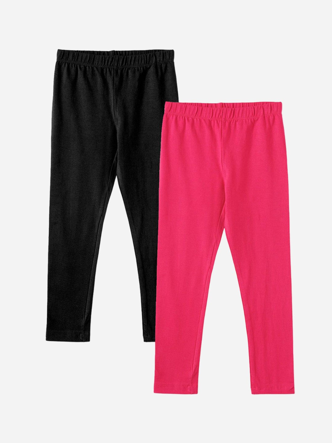 

BAESD Girls Pack Of 2 Ankle-Length Leggings, Black