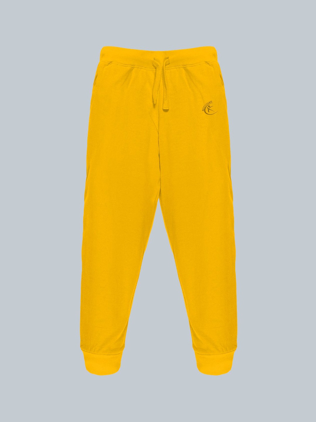 

KiddoPanti Kids Pure Cotton Joggers, Mustard