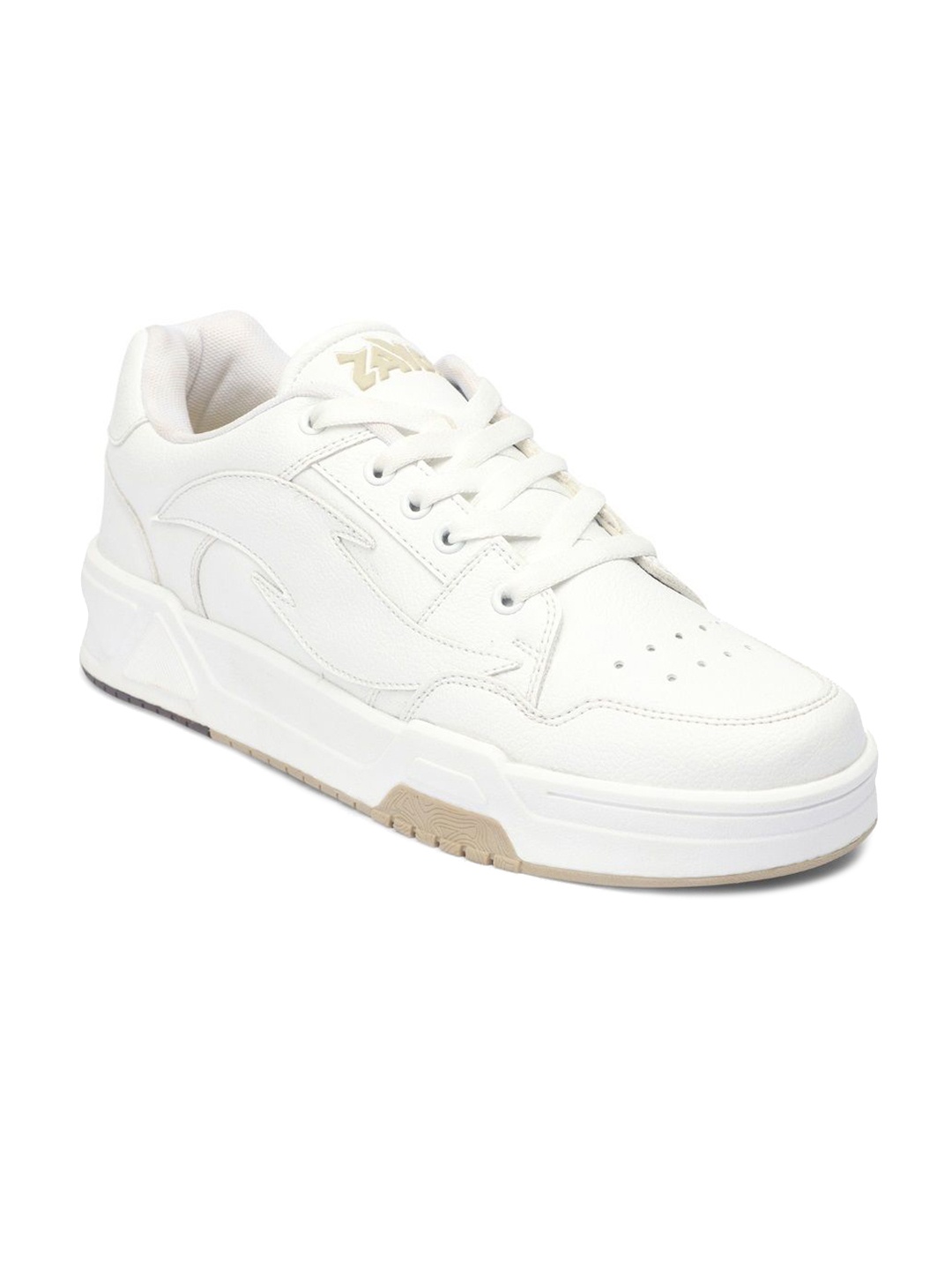 

ZAYDN Men Colourblocked Sneakers, White