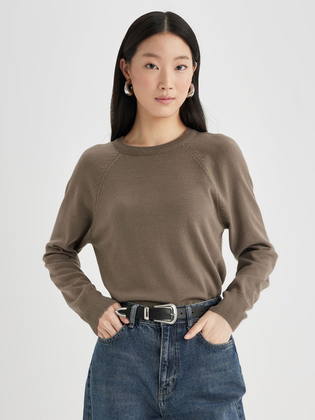 

DeFacto Women Cardigan, Khaki