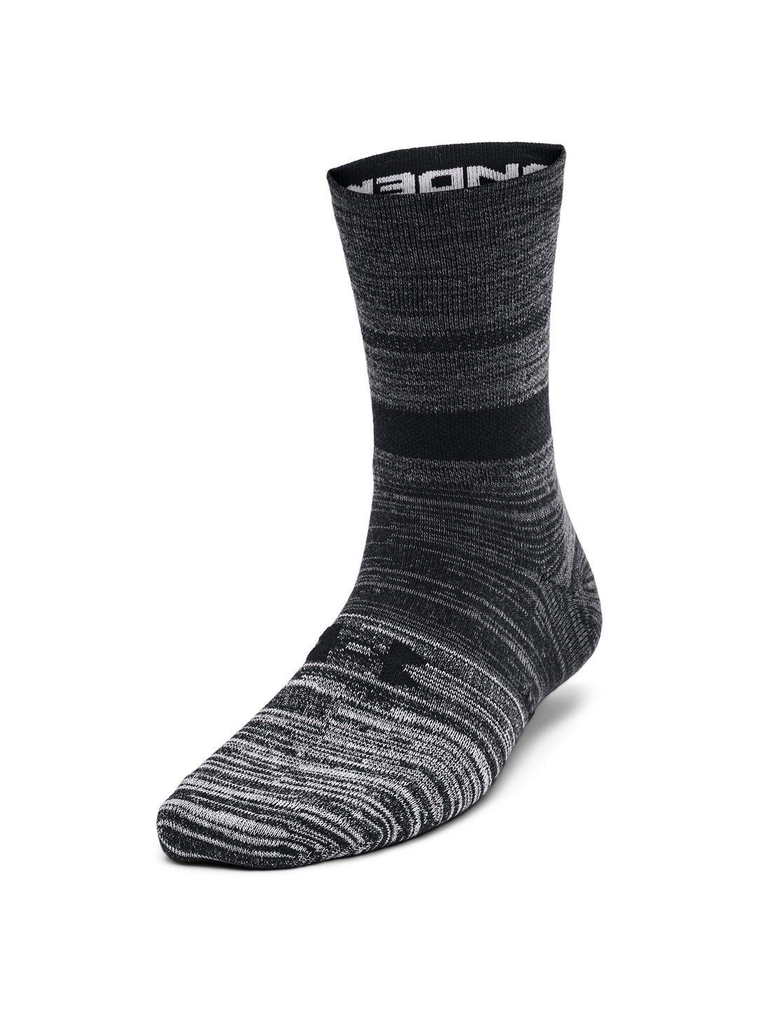 

UNDER ARMOUR UA Essential Hi Lo Women Pack Of 2 Patterned Calf Length Socks, Black