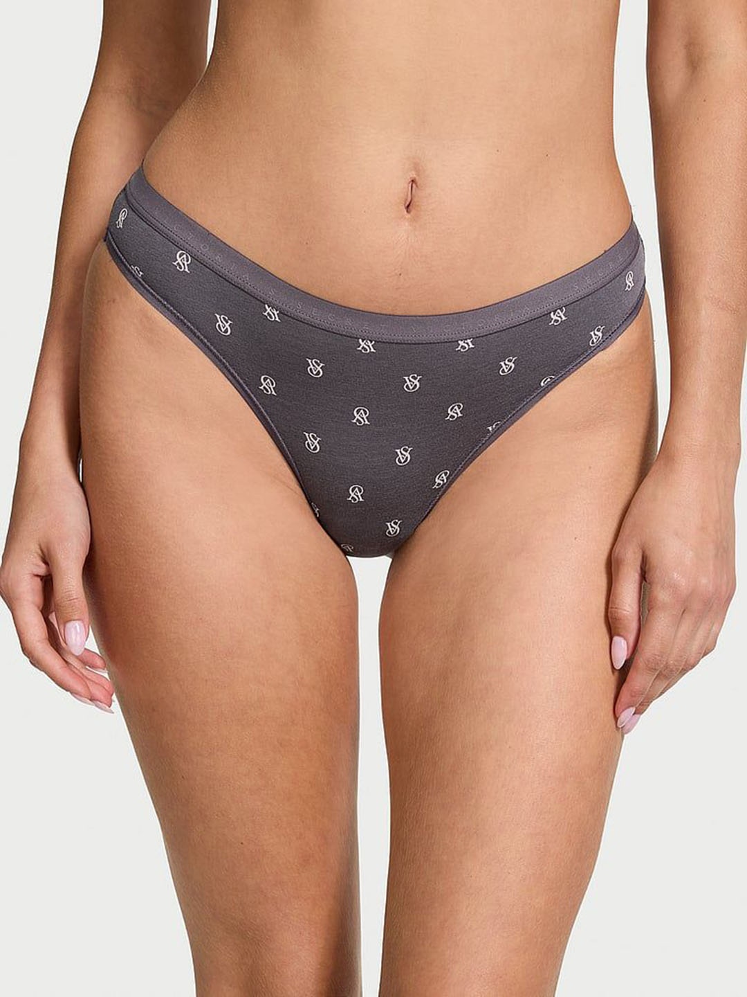 

Victoria's Secret Mid Rise Bikini Briefs 112448556A2S, Black