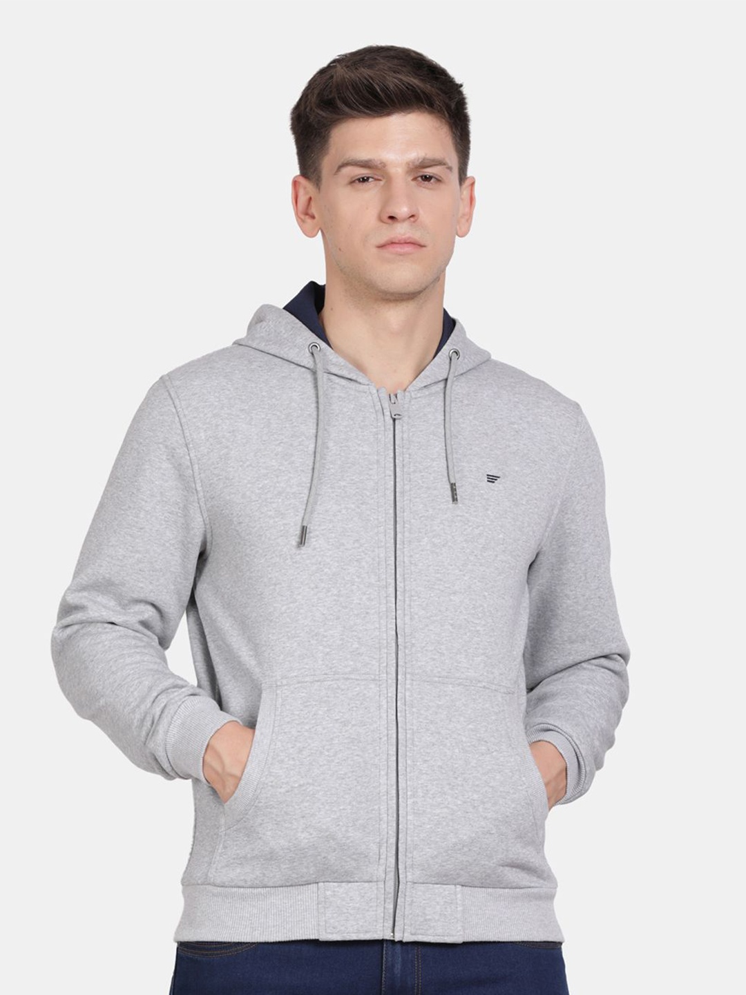 

t-base Men Hooded Sweatshirt, Grey