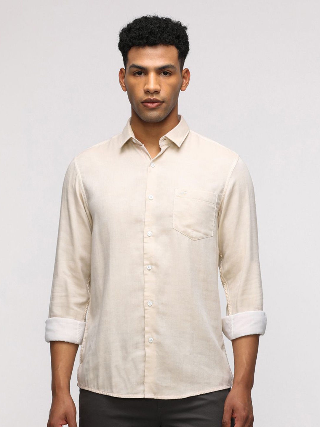 

Crocodile Sport Comfort Pure Cotton Casual Shirt, Beige