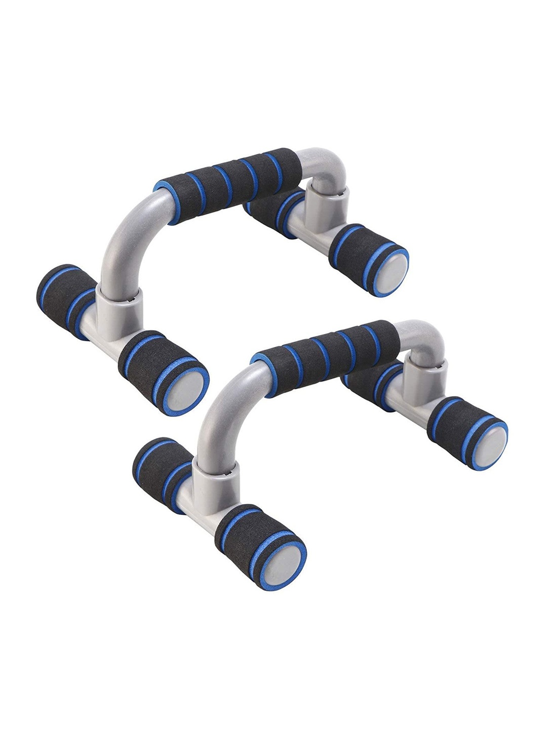 

STRAUSS Moto Push Up Bar Workout Accessories, Blue