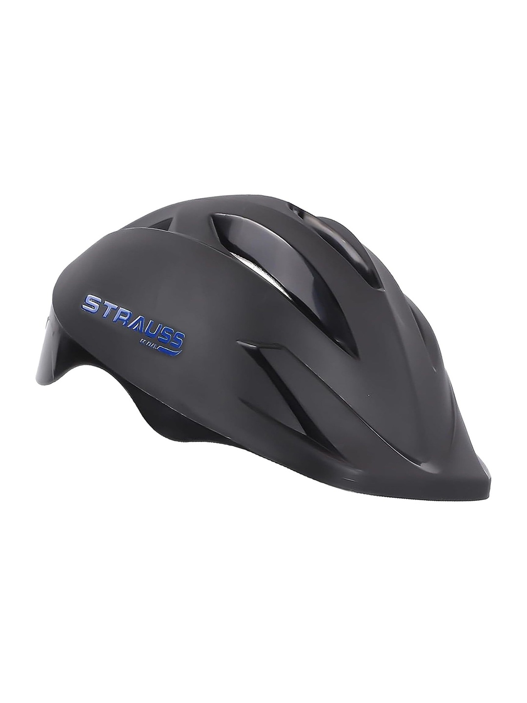 

STRAUSS Multi Utility Cycling Helmet With Adjustable Straps, Black