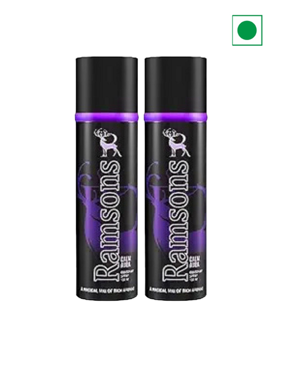

Ramsons Calm Aura Set Of 2 Deodorant Spray-130ml Each, Multi