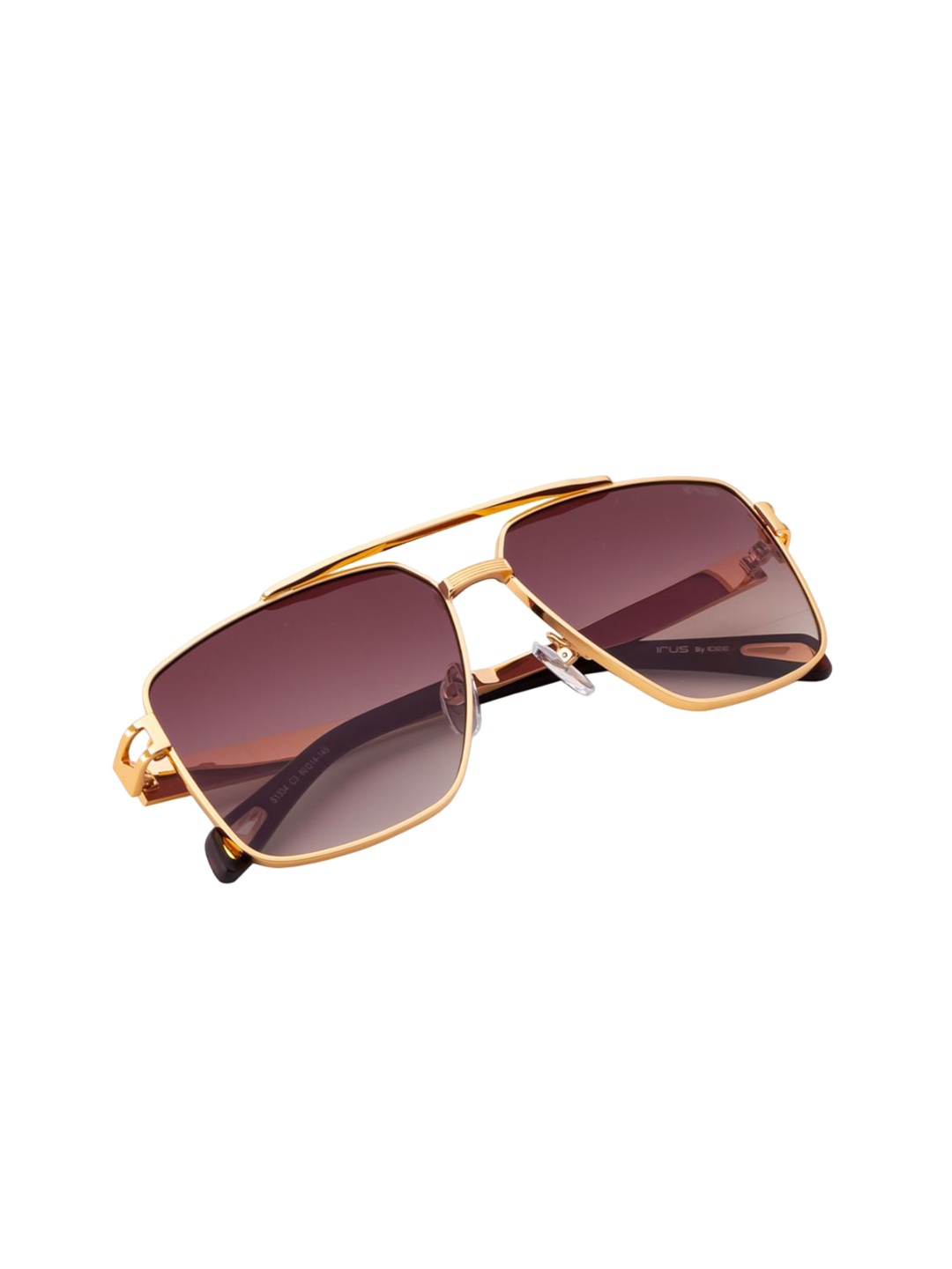 

IRUS by IDEE Men Other Sunglasses with UV Protected Lens, Brown