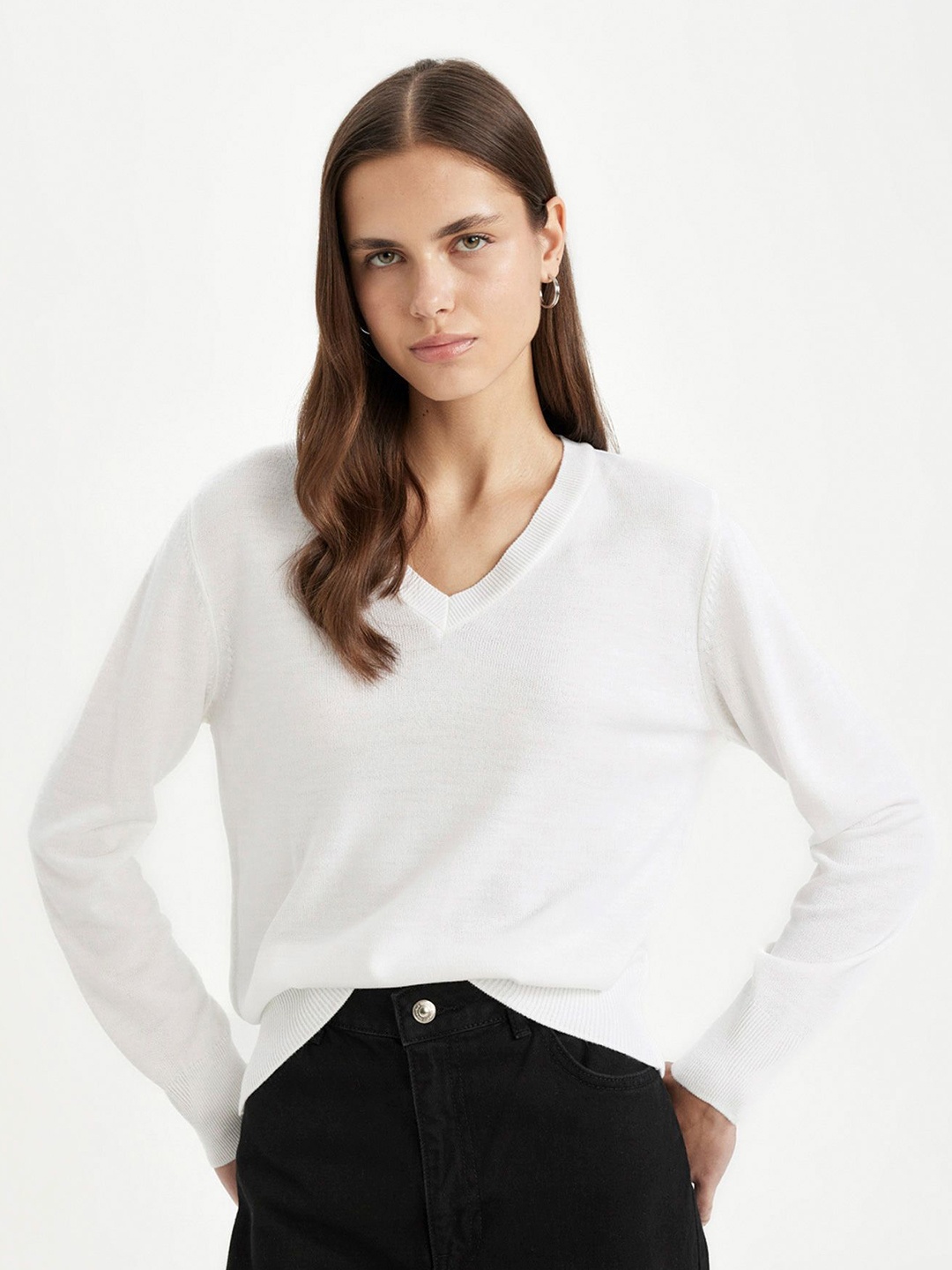

DeFacto Women Pullover, White
