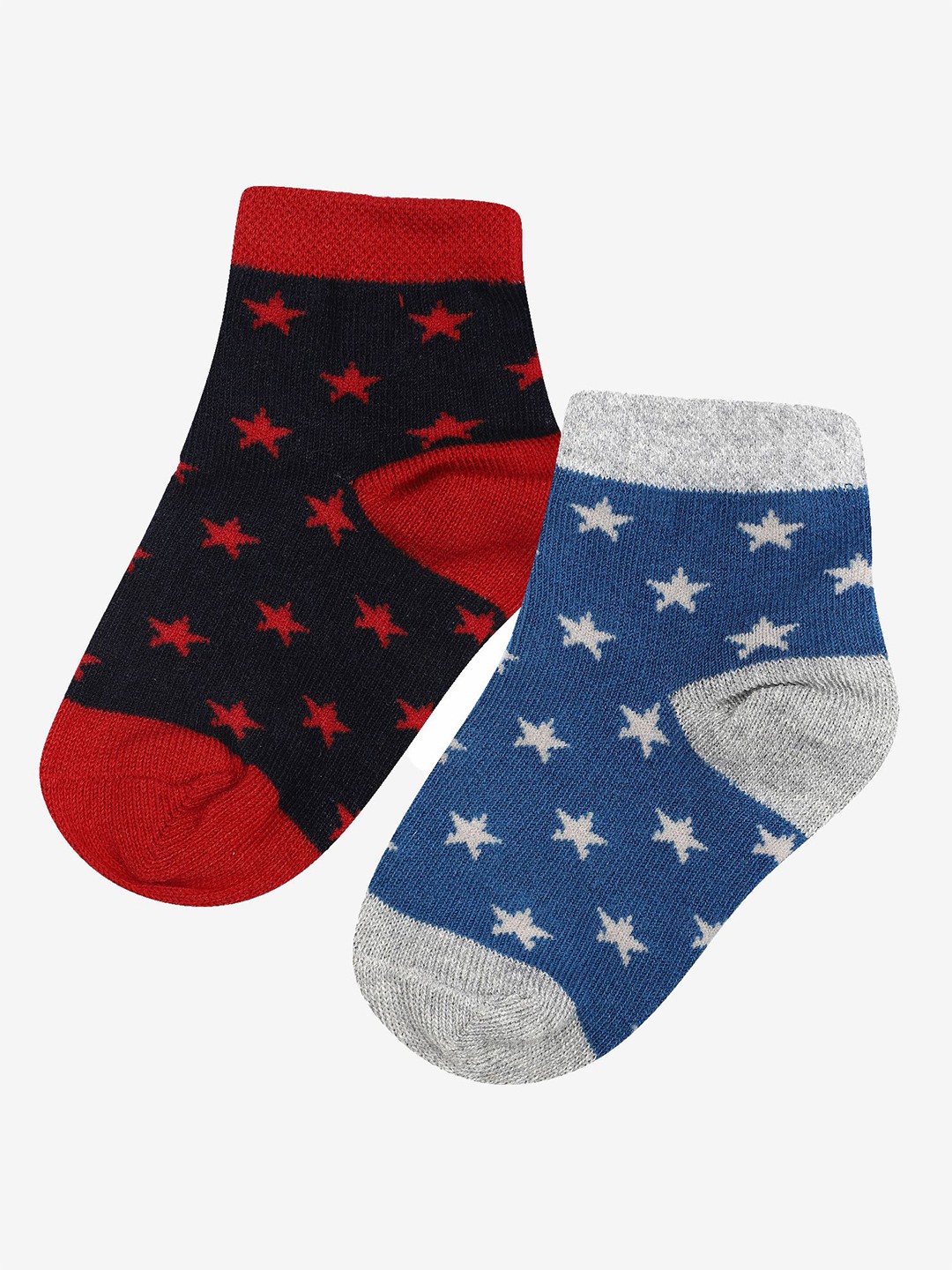 

Bodycare Boys Pack Of 2 Patterned Ankle Length Socks, Red