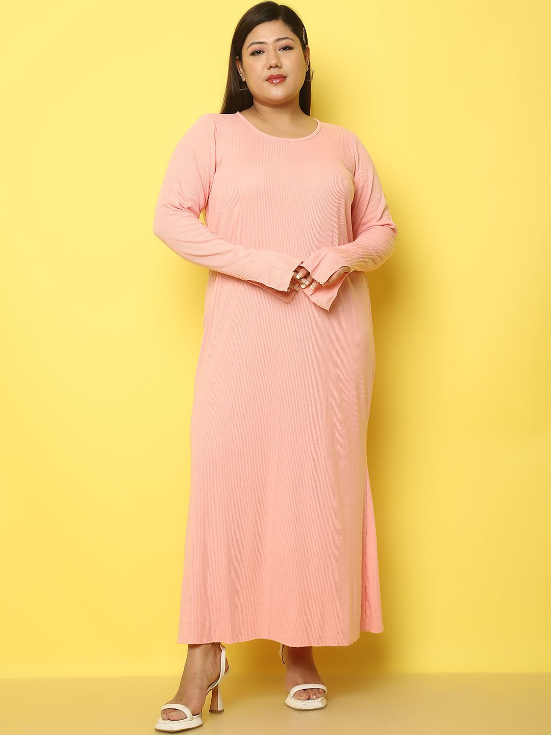 

theRebelinme A-Line Maxi Dress, Pink